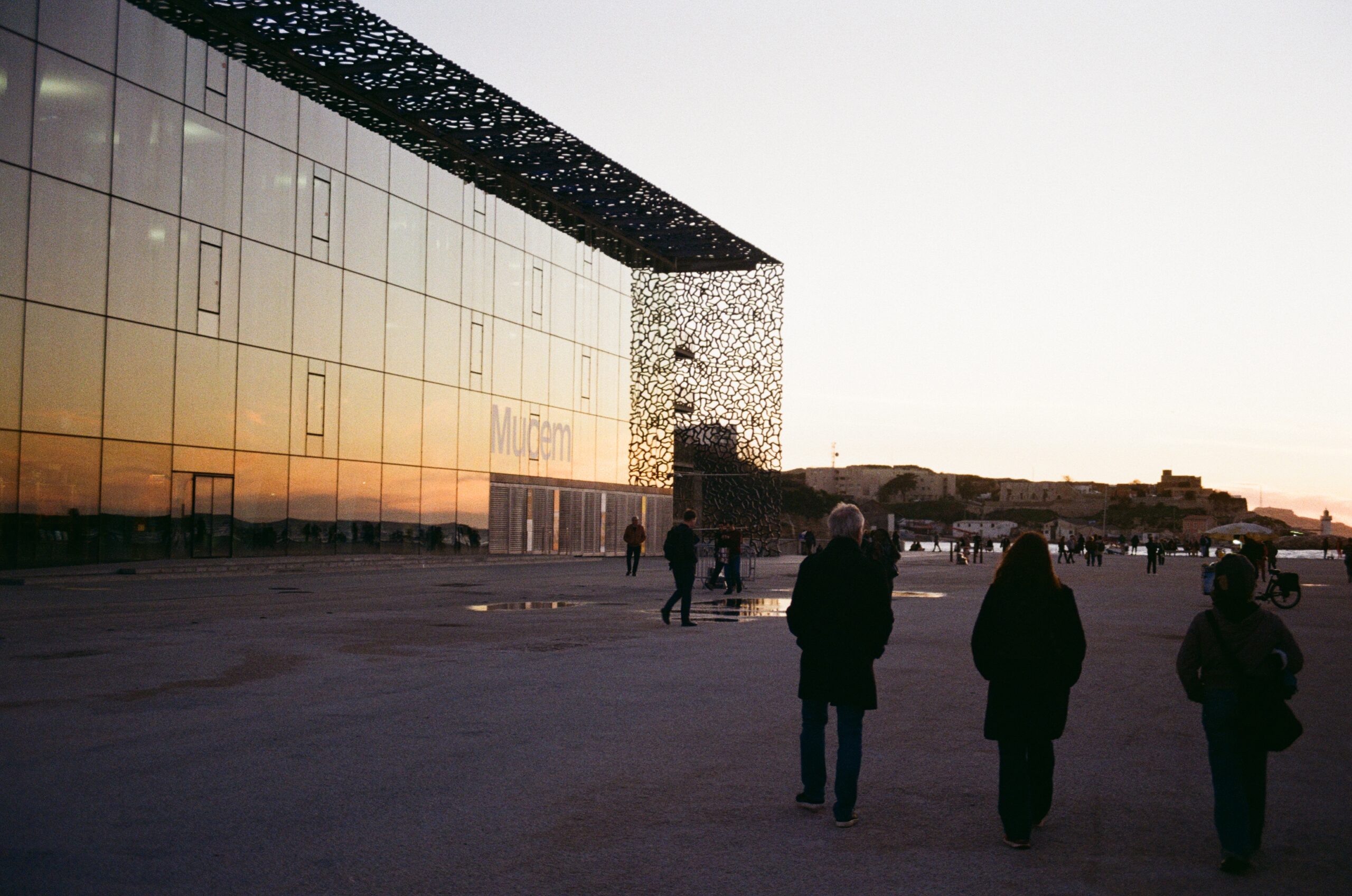 Mucem - Coucher de soleil